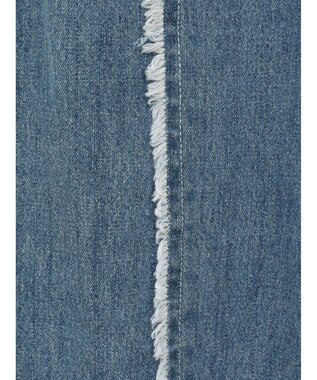 Green Parks ・Double Flags デニムフリンジラインパンツ Light Indigo