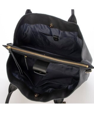 UNBILLION ペルケ perche / WEB直営限定・牛革ユーティリティA4・2wayトートバッグ ブラック