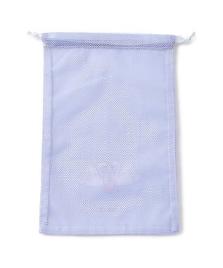 Chacott オデット半メッシュ巾着M ベビーブルー