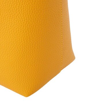 earth music&ecology 【軽量】チャーム付きトートバッグ Yellow