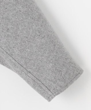 #Newans 【洗濯機可能/セットアップ】コクーンシルエットエアリープルオーバー トップグレー