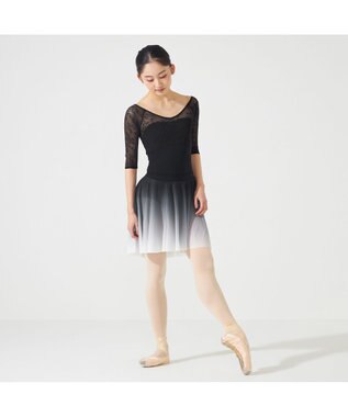 Chacott スカート ブラックGD