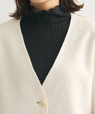 Green Parks リバーシブルカーディガン Off White