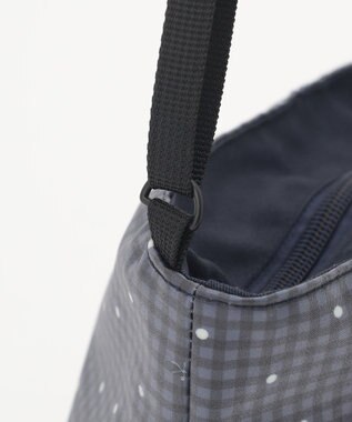 組曲 KIDS gingham K heart  ポシェット ネイビー系5