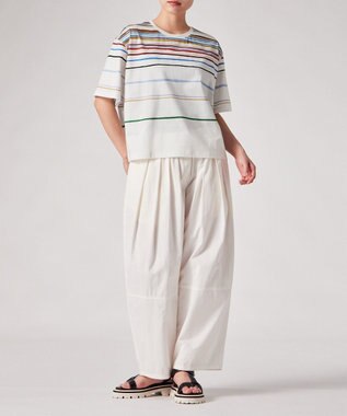 Paul Smith Cairo Stripe Chalk プリントTシャツ マルチカラー
