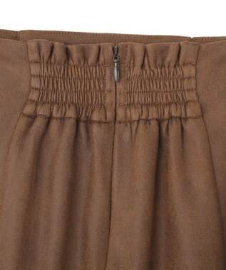 earth music&ecology フェイクレザーマーメイドスカート Brown