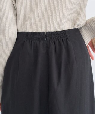 earth music&ecology ウエストツイストアシメスカート Black