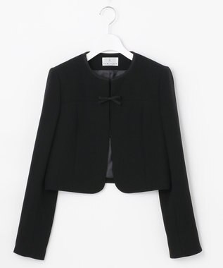 組曲 NOIR Formaxコルシェ横二重 ジャケット＋ワンピース ブラック系