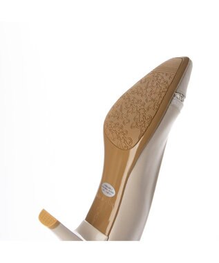 Riz raffinee <Riz raffinee>グリッターデザインパンプス ライトグレー