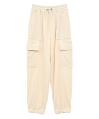 Green Parks ・ＥＬＥＮＣＡＲＥ　ＤＵＥ　コーデュロイカーゴパンツ Ivory