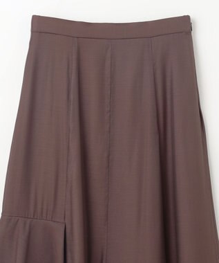GRACE CONTINENTAL イレギュラーヘムスカート ブラウン