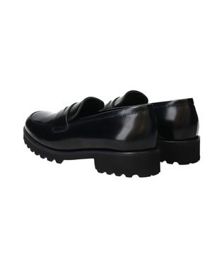 INTER-CHAUSSURES 【FABIO RUSCONI】軽量タンクソールローファー ブラック