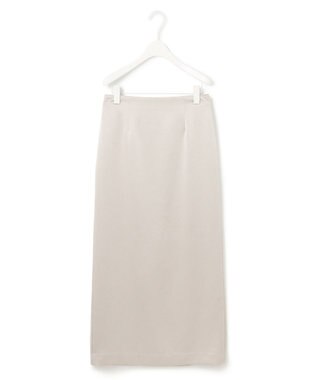 ICB 【洗える】 ヴィンテージサテン ナロースカート トープ系