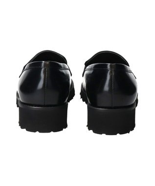 INTER-CHAUSSURES 【FABIO RUSCONI】軽量タンクソールローファー ブラック