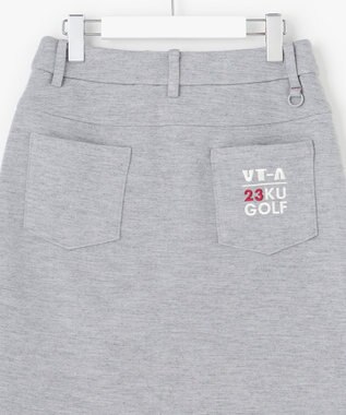 23区GOLF 【WOMEN】【ストレッチ】ポンチ スカート ライトグレー系