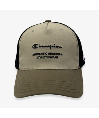 林八百吉商店 Champion オックストラッカーメッシュキャップ グレージュ