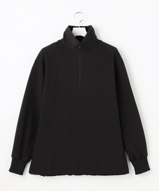 UNFILO 【Tarzan 掲載】UNFILO ミズノ ブレスサーモストレッチ プルオーバー ブラック系