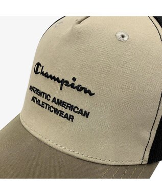 林八百吉商店 Champion オックストラッカーメッシュキャップ グレージュ
