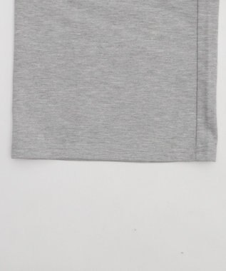 WEGO 【ウエストゴム】レースレイヤードスウェットパンツ 杢グレー