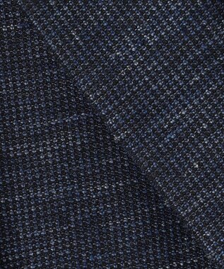 JOSEPH ABBOUD 【清涼感/軽量】リネンTOPピケ ジャケット ネイビー系