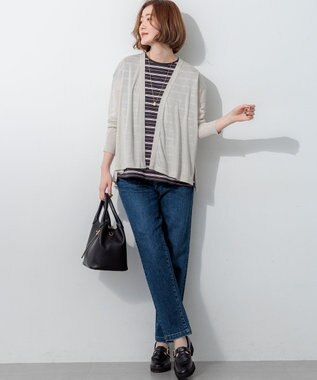 23区 メタルトップ ドロップ ネックレス ゴールド系