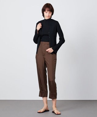 BEIGE， CARO / クロップドパンツ Bista