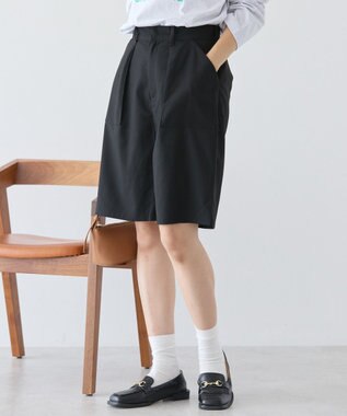 AMERICAN HOLIC ベイカーハーフパンツ Black