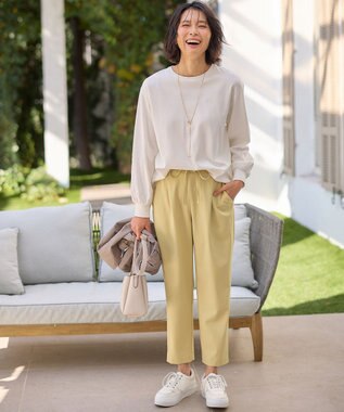 ANY ビューティベーシックロングＴシャツ オフ