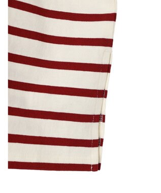 Green Parks ボーダーゆるチュニック Red