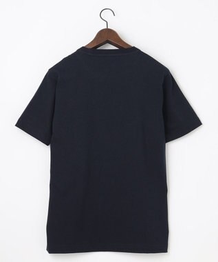 JOSEPH ABBOUD 【オーガニックコットン使用】JOE COTTONサッカークルーネックTシャツ ネイビー系