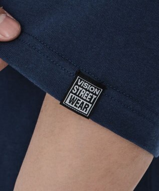 WEGO 【ユニセックス着用ITEM/MLサイズ展開】別注VISIONゴーストスケーターグラフィックT（SS） ブルー