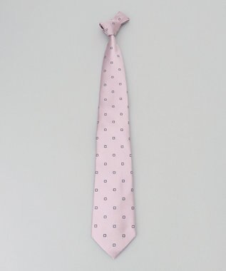 GOTAIRIKU 【日本製】西陣ネクタイ_ネイビー×ピンク系 ピンク系8