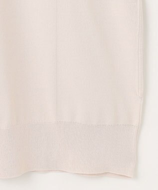 J.PRESS LADIES 【洗える】ニット ブルゾン ベージュ系