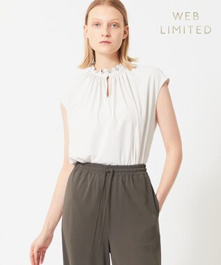 BEIGE， 【WEB＆一部店舗限定】BELFLOWER / カットソー Ecru