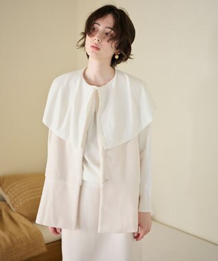 #Newans ペプラムシルエットファージレ オフ