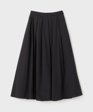 GRACE CONTINENTAL フレアタックスカート ブラック