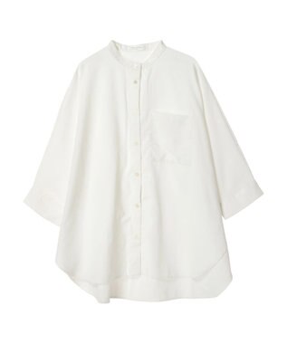 Green Parks いろいろ機能　ドルマンシャツ Off White