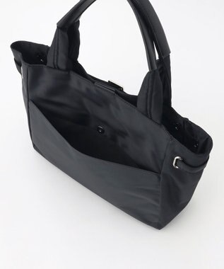 ICB 【新色追加・A4サイズ収納可】ベルトバックルトート ブラック系