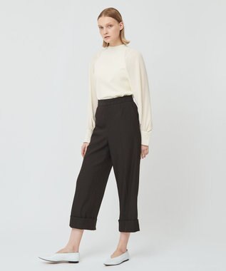 BEIGE， 【S-size】HOLLY / ドッキングニット Ecru