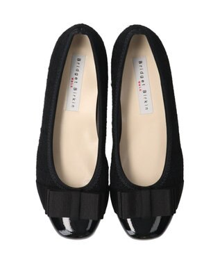 Bridget Birkin ＜3E＞【Bridget Birkin walk】リボンウォーキングパンプス ブラック雑材