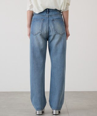 AMERICAN HOLIC ルーズストレートデニムパンツ Light Indigo