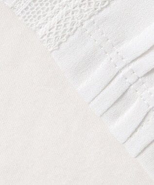 J.PRESS LADIES S プレーティングジャージー ピンタック カットソー ライトグレー系