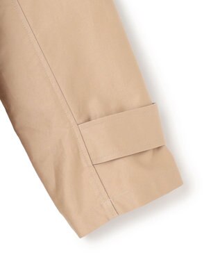 ICB L 【配色襟取り外し可能】ライトモールスキン キルトライナー付きバーンジャケット チノ