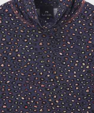 Paul Smith Horseshoe Leopard タートルネック カットソー ダークインディゴ