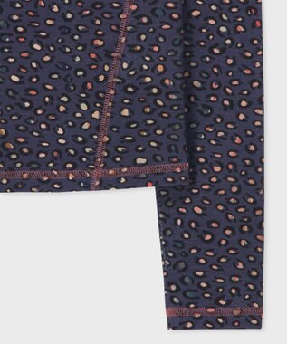 Paul Smith Horseshoe Leopard タートルネック カットソー ダークインディゴ