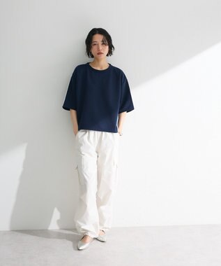 Green Parks ナイロンドッキングポンチラインプルオーバー Navy