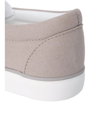 AMERICAN HOLIC 【整履き】スェードスリッポン Gray Beige