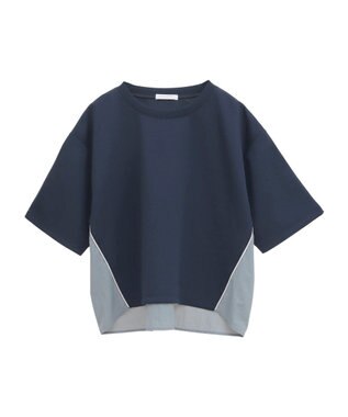 Green Parks ナイロンドッキングポンチラインプルオーバー Navy