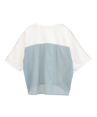 Green Parks ナイロンドッキングポンチラインプルオーバー Ivory