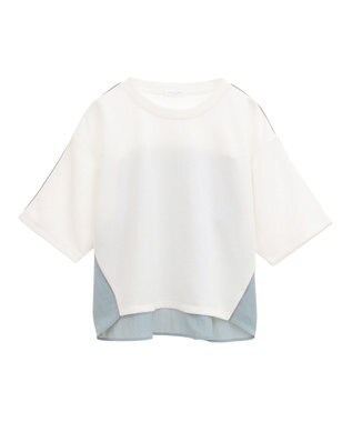 Green Parks ナイロンドッキングポンチラインプルオーバー Ivory